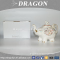 High quality royal elephant design household turkish tea pot